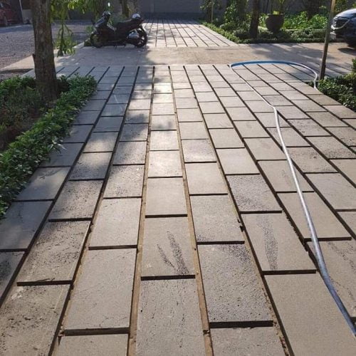 Đá ong lát sân 30x60